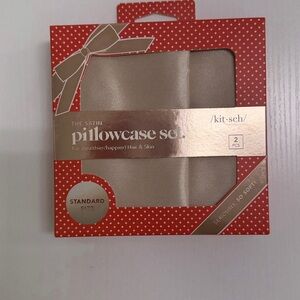 Kitsch Satin Pillowcase Set - Gold